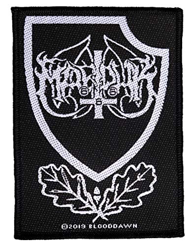Image of Marduk Panzer Crest Sew-On Patch Woven & Licensed Patches for Clothing