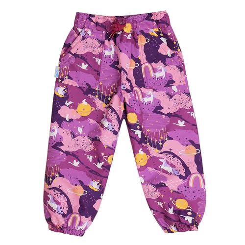 JAN & JUL Waterproof Rain Pants for Girls