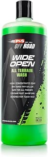 P&S Professional Detail Products - Off Road - Wide Open All Terrain Wash - Highly Concentrated Soap Designed for Tough Dirt & Mud; Safe on All Finishes; Perfect for Side-by-Sides and ATVs (1 Quart)