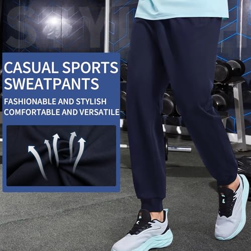 Sophproton 25 Pack Men's Sweatpants Bulk Jogger Pants Multi Color Assortment Size for Gym Home Work Homeless2