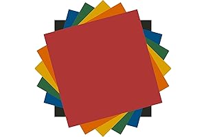 Cricut Premium Crafting Supplies: Adhesive Decal Sheets in Vibrant Hues for Vinyl Crafting