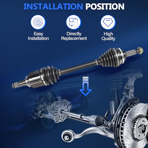 Image of Maxfavor CV Axle Front for 2009-2018 Toyota Corolla, 2003-2013 Matrix