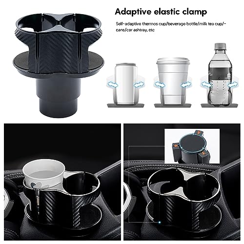Adaptador expandible para portavasos de auto 2 en 1 miniatura 2