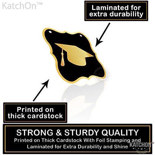 Katchon, We Are So Proud Of You Banner - Large 14 Feet, No Diy | Graduation Banner, Black And Gold Graduation Decorations 2023 | Graduation Decorations Class Of 2023, Graduation Party Decorations 2023 #TOP5