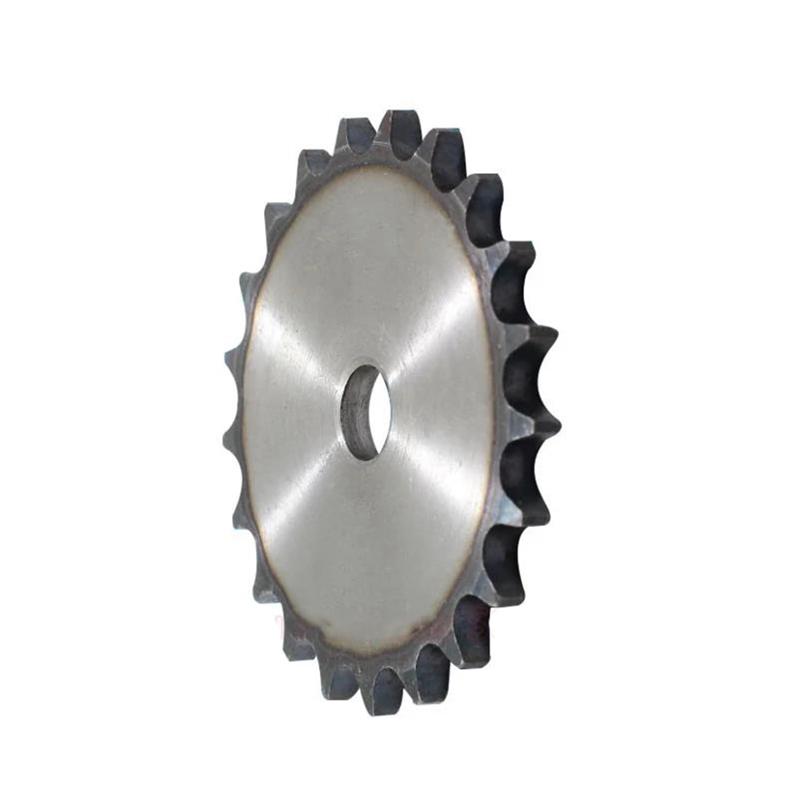 1 pezzo 08B standard 10-50 denti in acciaio al carbonio, ingranaggio di trasmissione a catena piatta con passo 12,7 mm per catena a rulli industriale