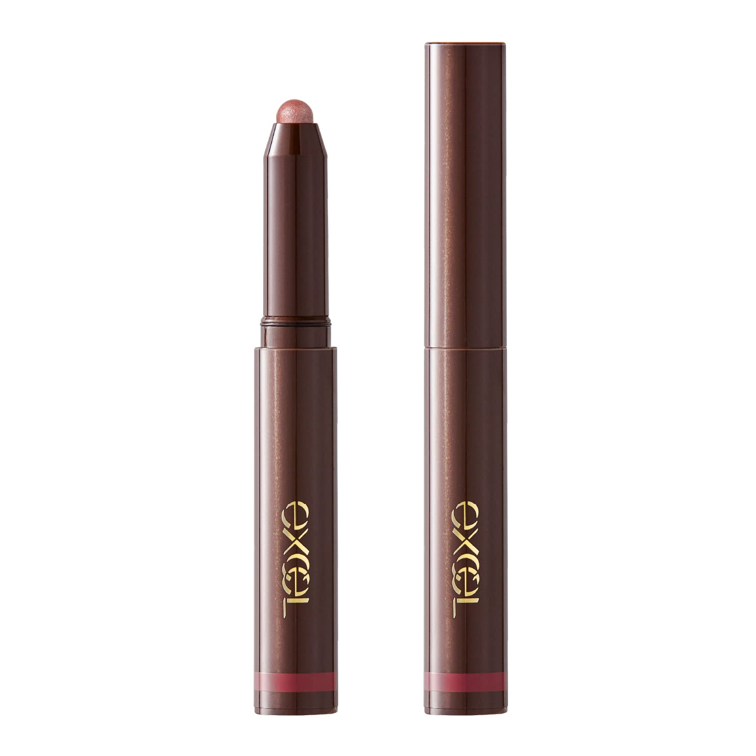 Excel Gleam On Fit Shadow GF06 Wine Glass Stick Eyeshadow Waterproof Japan