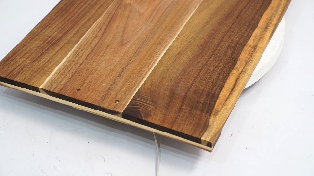 Tabla de Cortar de Madera Rectangular 76.8x55.9x7.5 cm miniatura 7