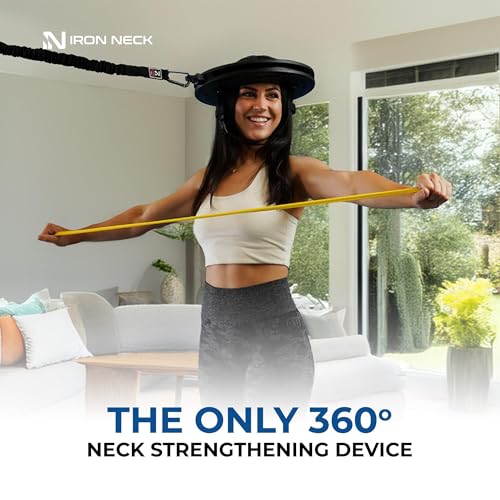 Image of Iron Neck 3.0 Pro, Rehab Kit Bundle, Advanced 360 Neck Trainer and Resistance Bands for Working Out, Rehabilitation, Pain Relief and Posture Correction