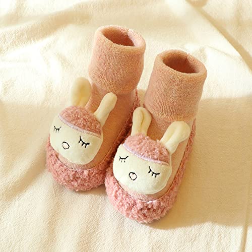 Baby Non Slip Warm Sock Shoes Autumn Winter Cute Toddler Walking Shoes Boys Girls Flat Bottom Comfortable Shoes2
