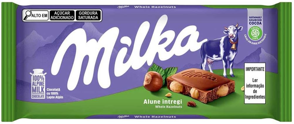 Hazelnut Milk Chocolate Bar - 100 Gram