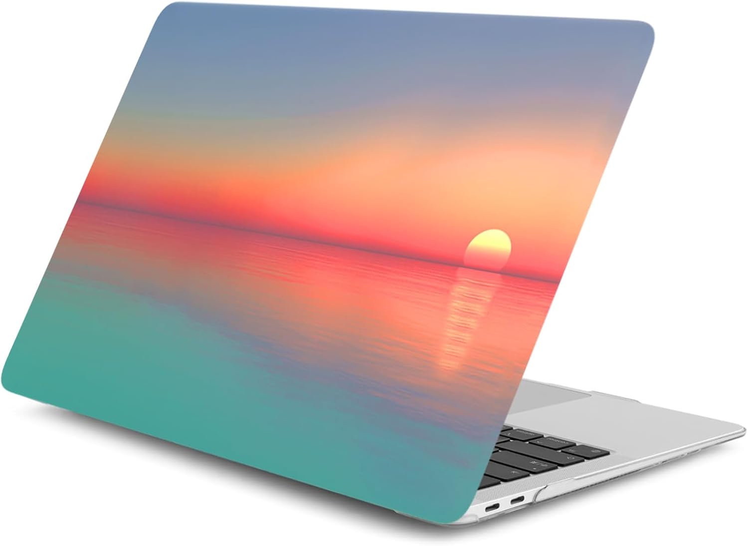 Laptop Cover Compatible with MacBook Air 13 inch Case 2020 2019 2018 Release A2337 (M1) A2179 A1932 with Retina Display, Hard Plastic Protective Case Shell & Keyboard Cover Skin - Red Sunset - Image 4