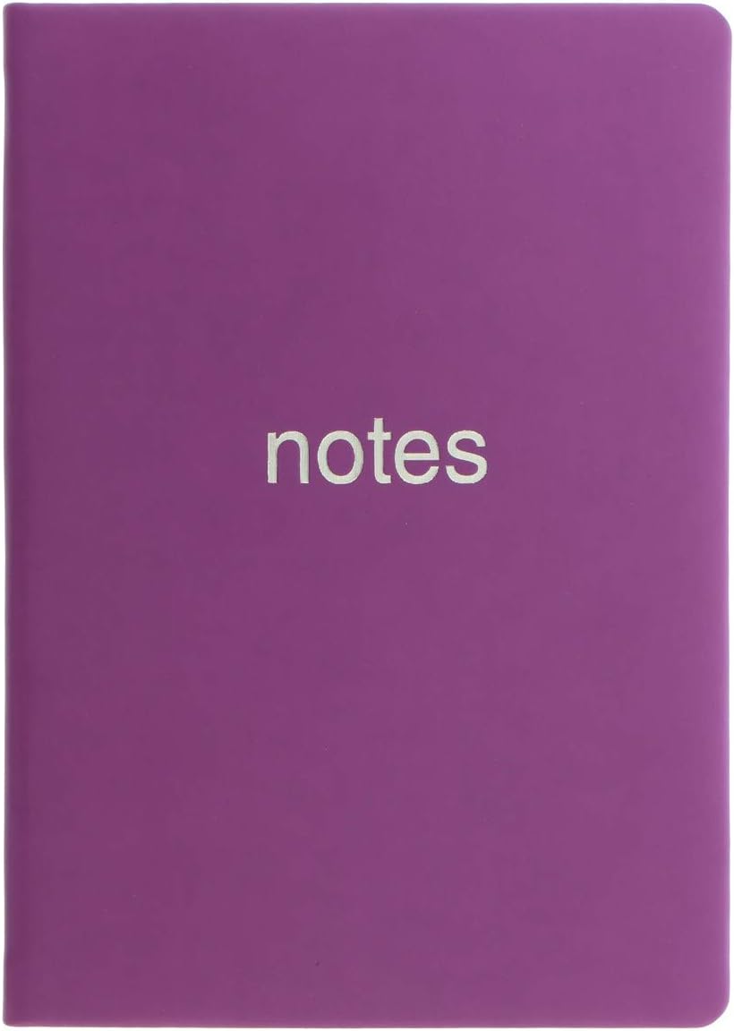 Letts Dazzle A5 Notebook Purple