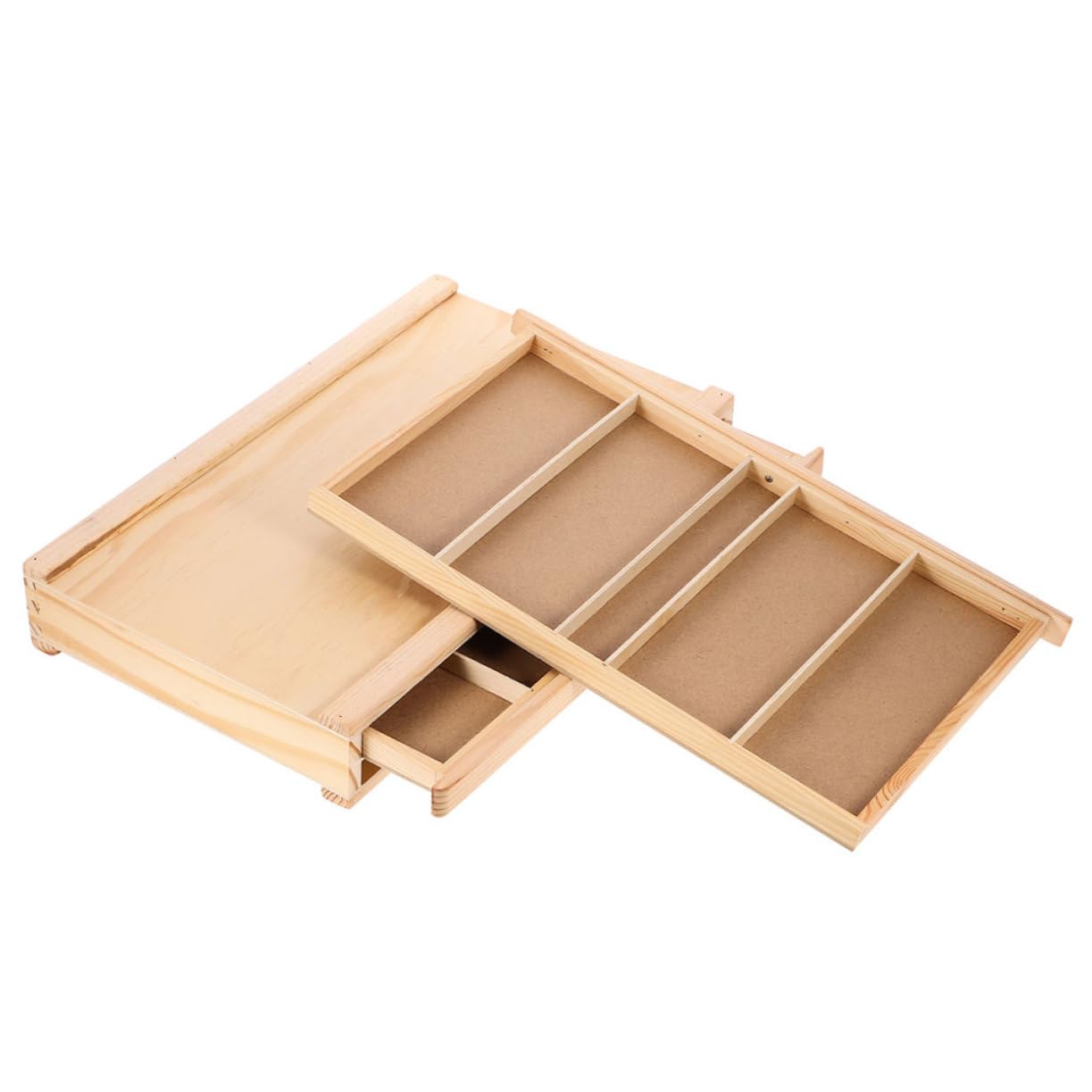 Artibetter Boîte De Rangement pour Art avec Organisateur De Marqueurs pour Dessin Boîte Artiste pour Outils pour Étudiants Et Artistes