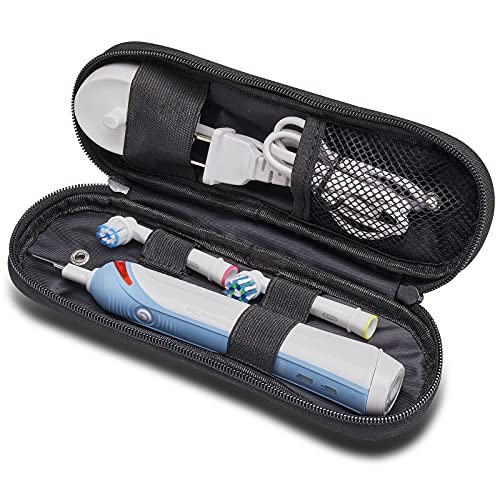 Toothbrush Travel Case for Oral-B Pro 500/600/650/1000/1500/2000/3000/3500/5500/Pro-Health ,Genius X Limited/6000/7000/7500/8000/9600,Smart 1500/3000/5000,Vitality Dual Clean.(Case Only) Toothbrush Travel Case for Oral-B Pro 500/600/650/1000/1500/2000/3000/3500/5500/Pro-Health ,Genius X Limited/6000/7000/7500/8000/9600,Smart 1500/3000/5000,Vitality Dual Clean.(Case Only)