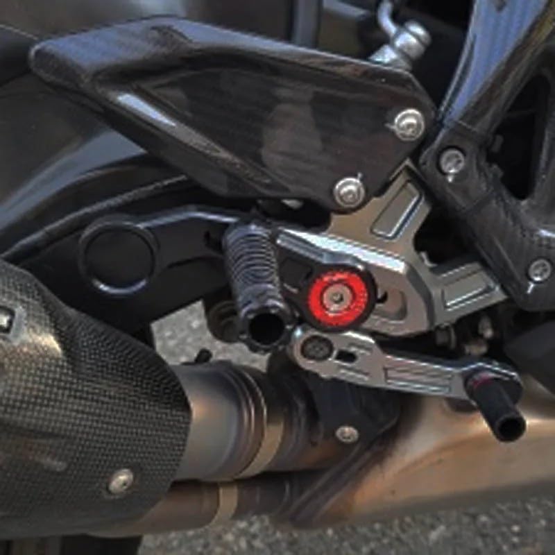Commandes reculées moto S1000RR 2015-2018 en aluminium CNC - 4