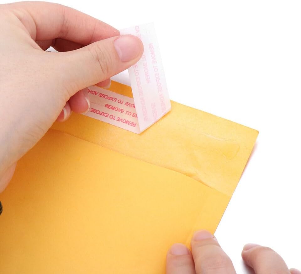 Kraft Bubble Mailers [100 Pack] Mailing Packing Envelopes #0 (6" x 9") - Image 4