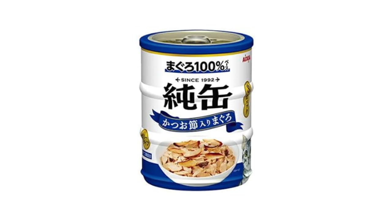 Amazon.co.jp: アイシア 純缶 ミニ 5種各1個セット(65g×3缶) 計15缶