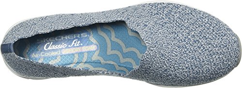 Image of Skechers Women's Seager Stat Scalloped Collar Engineered Skech-Knit Slip-on Classic Fit Loafer