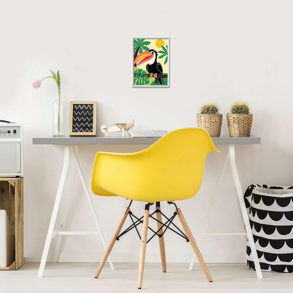 RAVENSBURGER CREART PER BAMBINI, KIT PER DIPINGERE CON I NUMERI, 9+, SERIE E, SULLA COPERTA