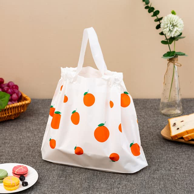 30/50 PZ Vari Modelli Maniglie Sacchetti Regalo Caramelle Sacchetti Con Coulisse Per Biscotti Snack Pacchetto Da Forno Forniture Per Feste Evento-15,30 PZ, 25x35 cm
