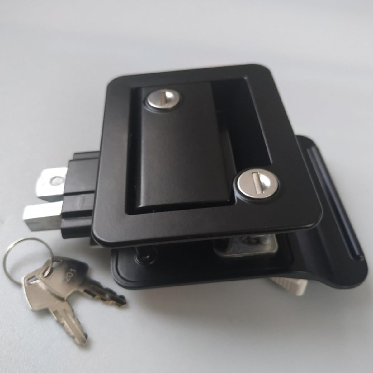 DECHOUS Loquet de Porte de VR en Alliage de Zinc pour Voyage Noir