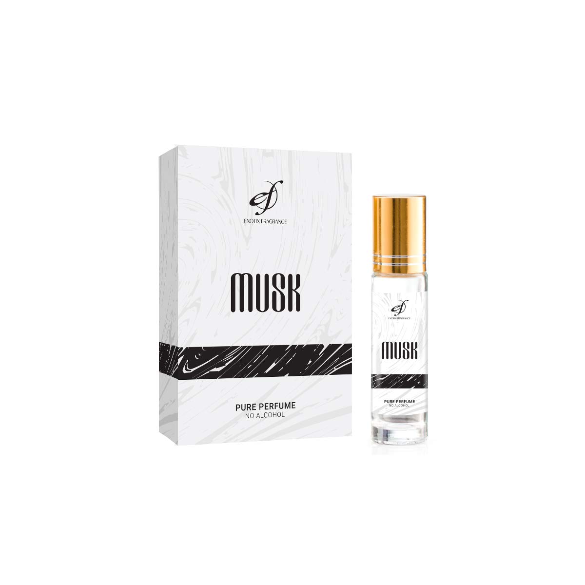 Exotix Fragrance Musk Attar – Premium Natural Perfume for Men & Women (6ml), Long-Lasting, Alcohol-Free