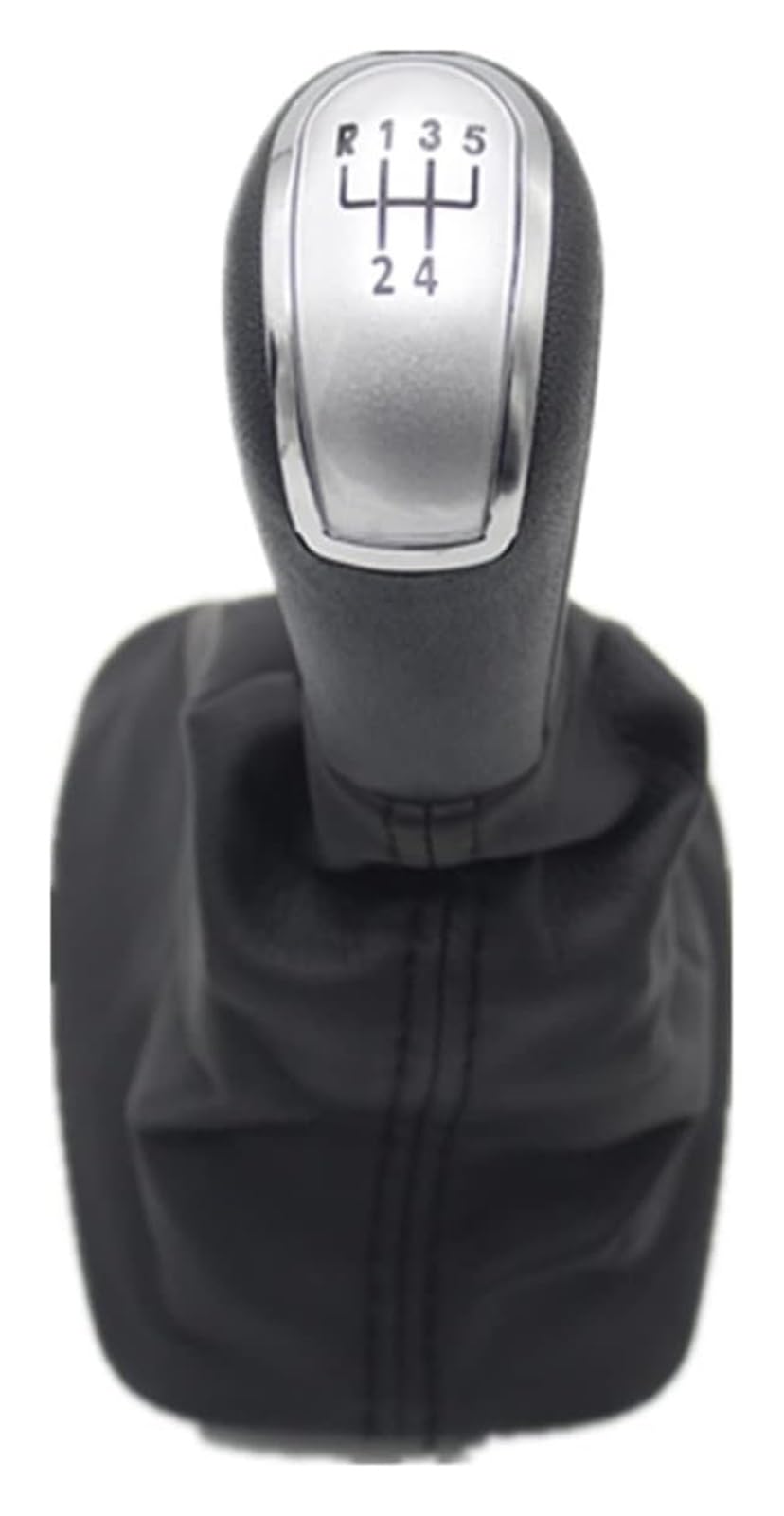 FNCVTM Car Gear Knob for Skoda for Fabia MK1 1999-2008 5 Speed Gear Stick Shift Knob Leather Boot