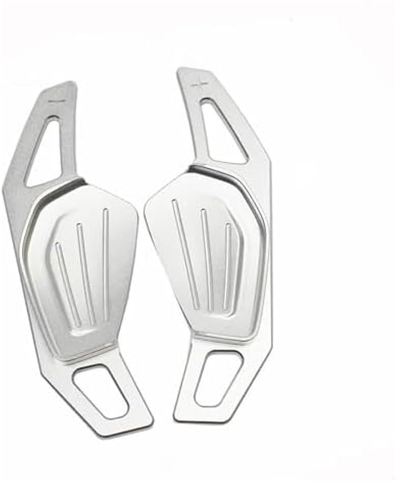 Xedlamp Silver Car Gear Shift Paddle Car Shift Paddles, For Enyaq Iv Rs Vrs 2021 Steering Wheel Paddle Extend Shifters Sticker Gear Extender Shifter(Silver)