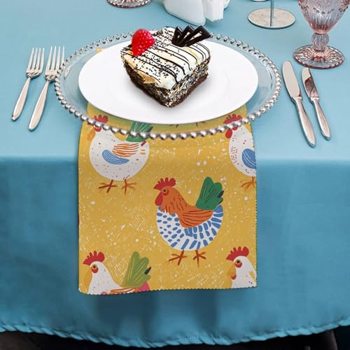 Servilletas de Tela Estampado Floral Pack 4 miniatura 4