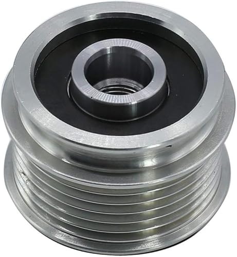1 Set SHLPDFM Silver Overrunning Alternator Pulley 021903119G 022903119A 535001210 F2276284,F2276285,F2276286 Fits for AUDI VW Clutch