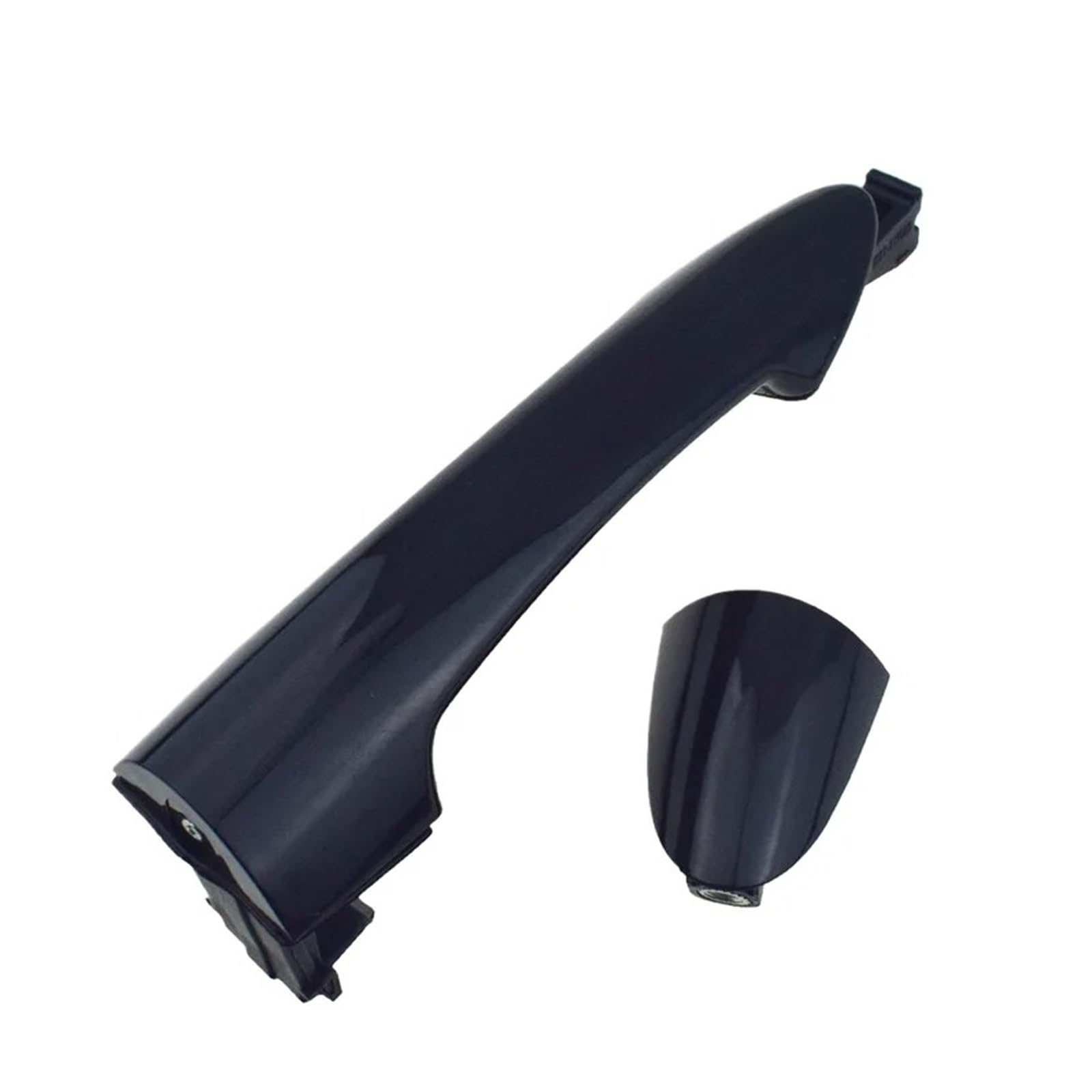 Sauanmnktp Rear Right Exterior Door Handle For Car For Kia Picanto Morning 2011 2012 2013 2014 2015 2016 Front Rear Left Right Black Outer Outside Exterior Door Handle(Rear Right)