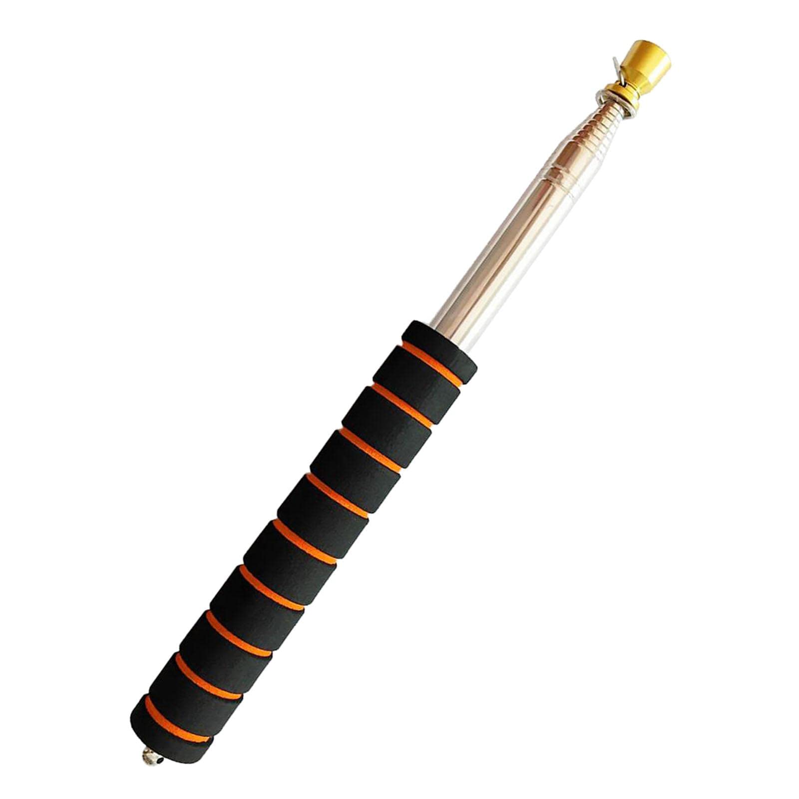 LOSA Guide Flag Pole Stainless Steel Teaching Pointer Tour Guides 3.0M L Orange-image-22