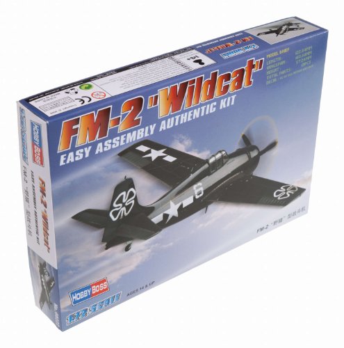 Richiede costruzione Hobby Boss 80222 - FM-2 Wildcat (Scala 1:72) [Importato da Germania]