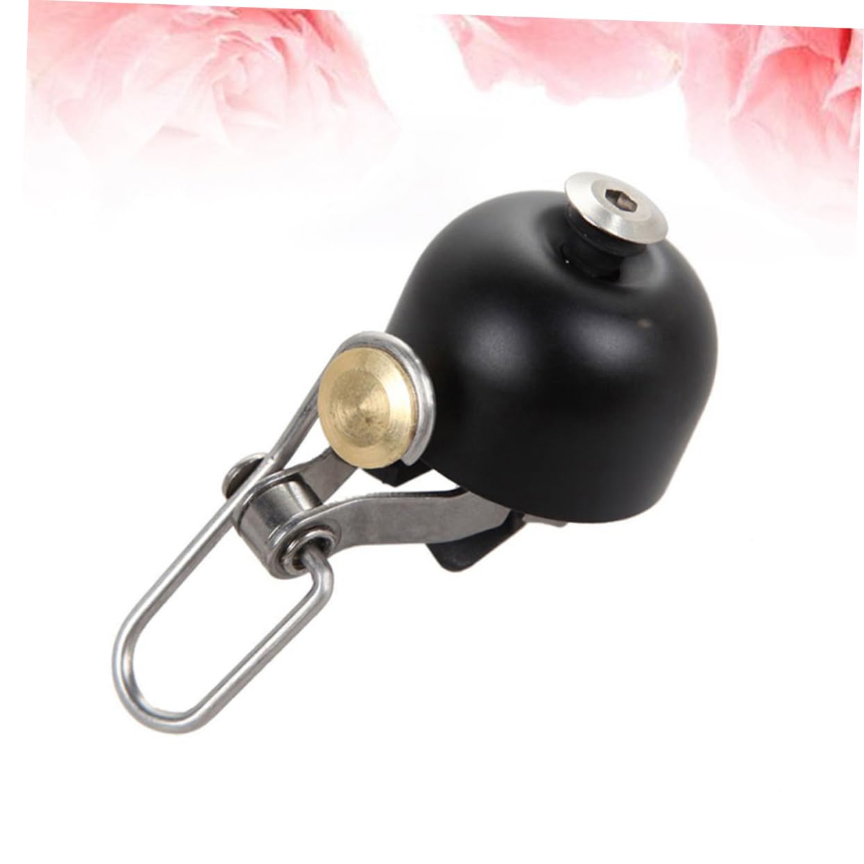 POPETPOP Glocke Fahrradklingel Kupfer ich Erwachsene Schild Black