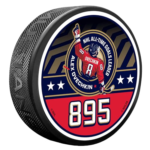 Sports Decor Alexander Ovechkin| 895 Record Breaking Puck