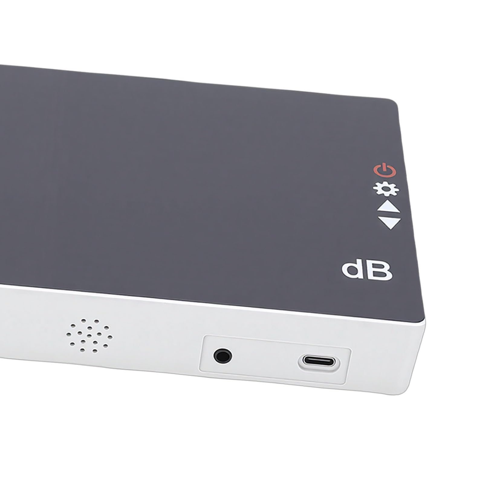 Yctze Medidor de Nivel de Sonido, Medidor de Decibelios Digital con Pantalla LCD de 3 Pulgadas, de Decibelios Portátil con Alarma de Sonido, Rango de DB, Ideal para Lugares de Entretenimiento de