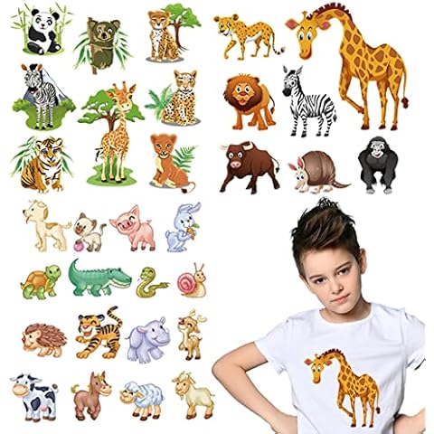 Woodland Animal Iron on Transfer Patches Cover