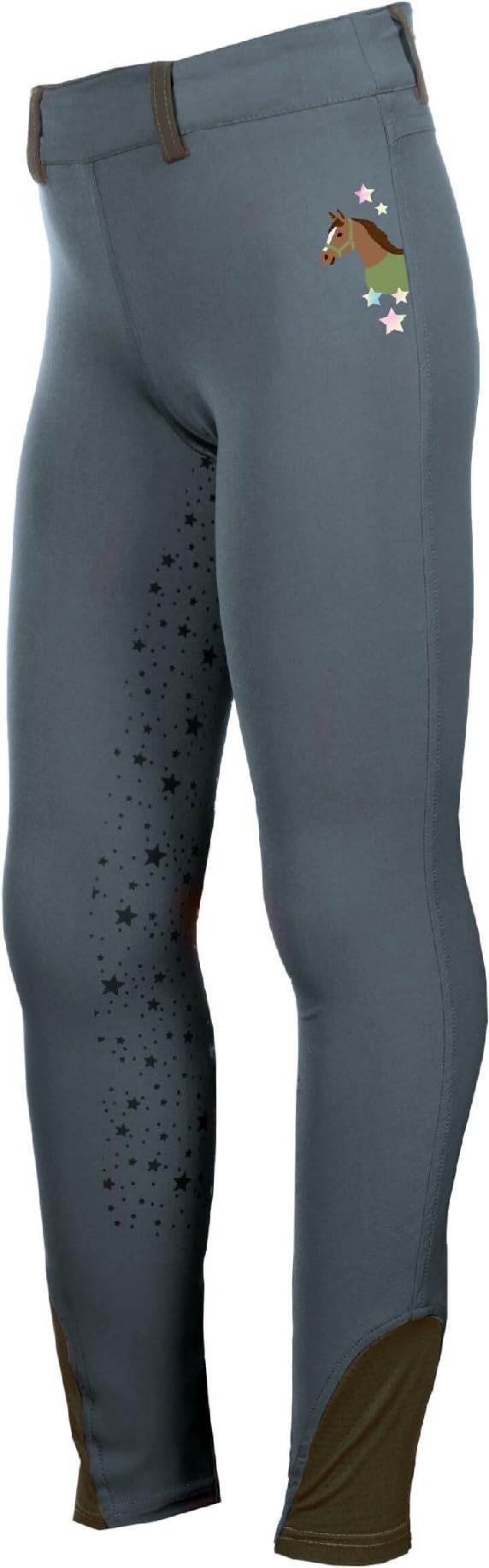 HKM Mädchen Leggings Pony Dream II Silikon-vollbesatz