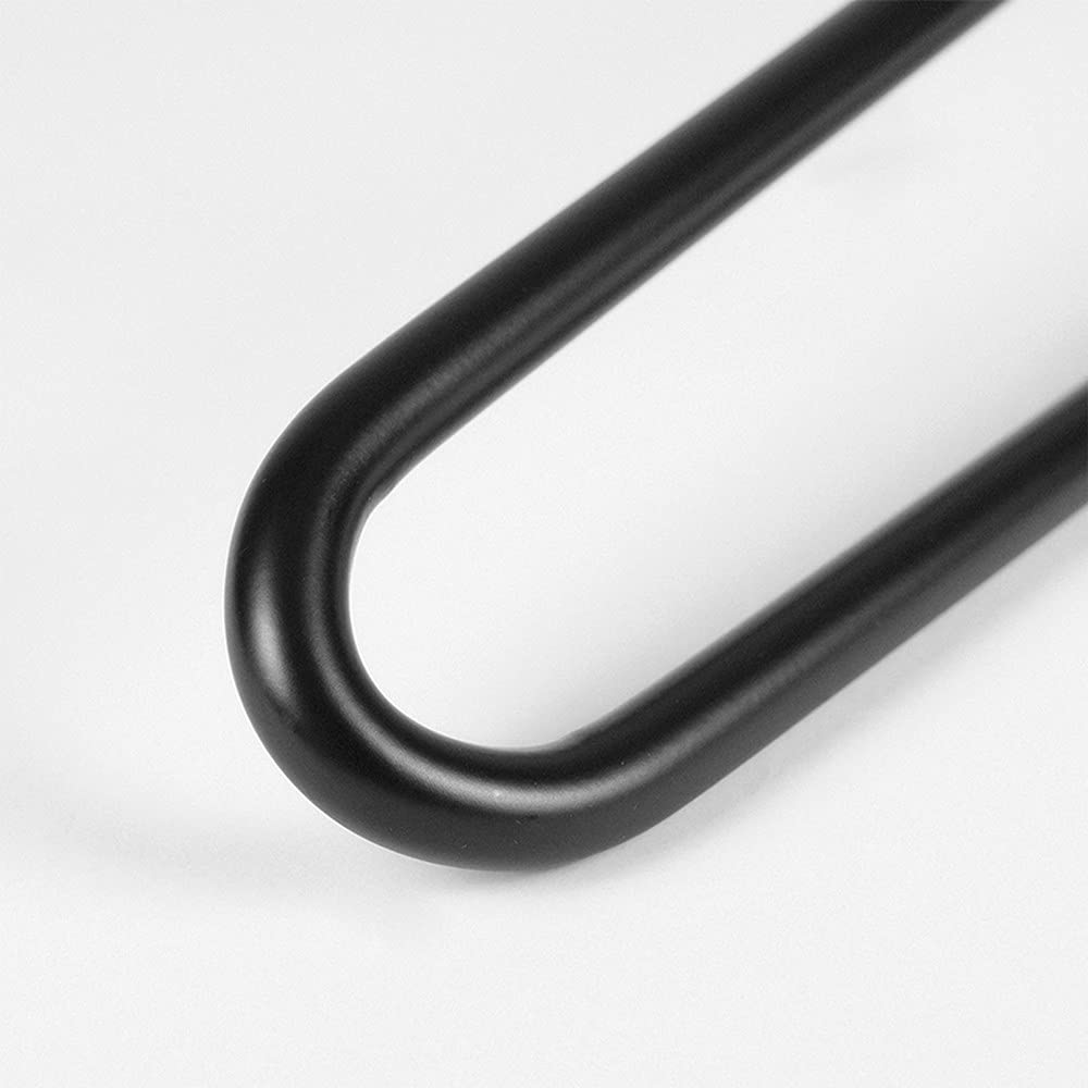 Lospitch 4X Hairpin Legs tischbeine Tischgestell Tischkufen Austauschbare Tisch&Schrank Beine für Heimwerker, 72cm 2-Stange Bein Schwarz