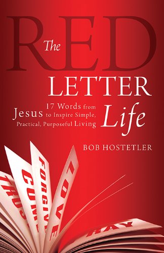 Amazon.com: The Red Letter Life: 17 Words from Jesus to Inspire Simple ...