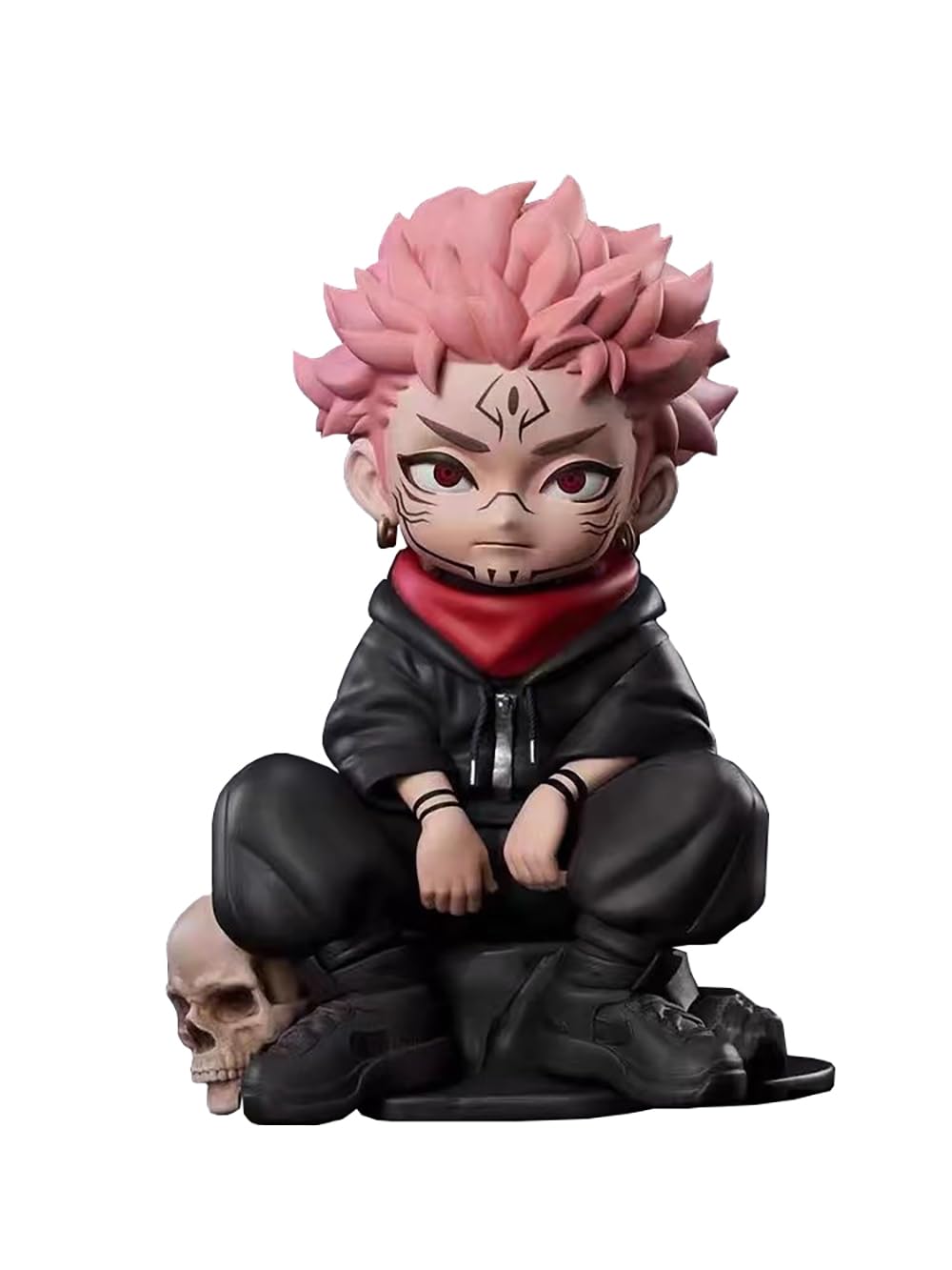 XESAGSNV Jujutsu Kaisen Premium Edition Satoru Gojo, Itadori Yuji Anime Surrounding Twisted Egg Car Doll Decoration Itadori Yuji