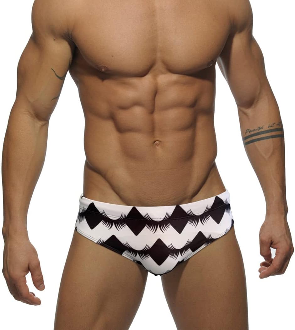 Slips De Bain Hommes RQPYQF - Maillot Short De Natation Taille Basse Confortable M à 2XL