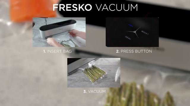 Amazon.co.jp: FRESKO 真空パック機、食品用真空パック器、ワンタッチ