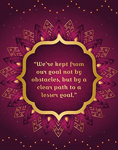 H+CO Inspired Bhagavad Gita Positive Quote, Hindu Religious Wall Art Decor for Home & Office Pray...