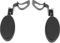 Vista 3 de TCT-MOTORPARTS Reposabrazos de pasajero negros ajustables para Harley Road King Street Glide Road Electra Glide CVO Tri Glide Ultra Limited 2014-2023