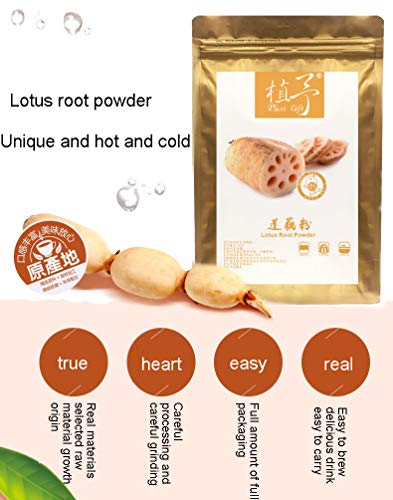 100% Pure Natural Plant Lotus Root Powder Face Film Materials, Meal Powder Skin Care 100G Moisturizing, Nourishing, Protein - Thumbnail 7