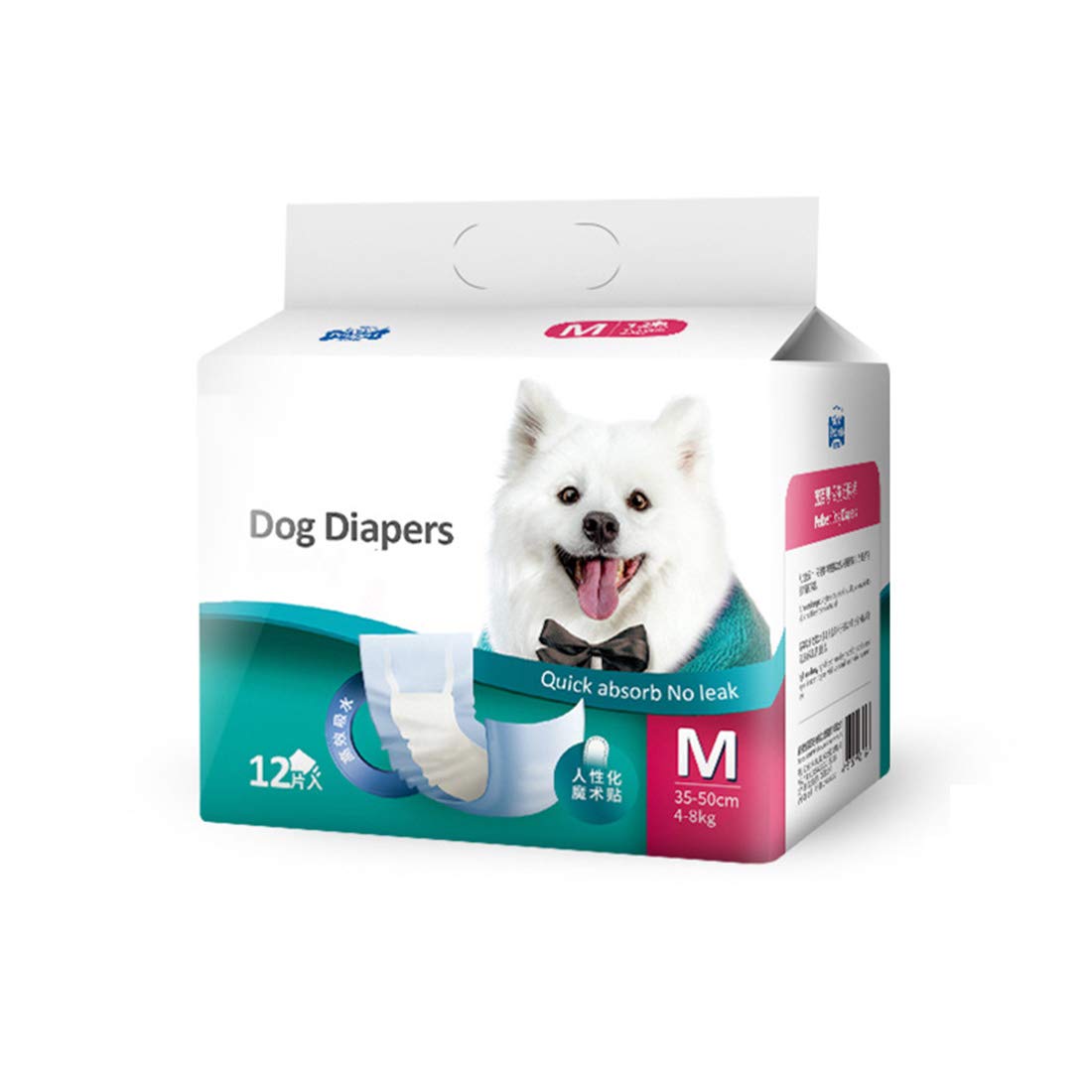 Couches jetables pour animaux de compagnie mâles avec absorption - 8