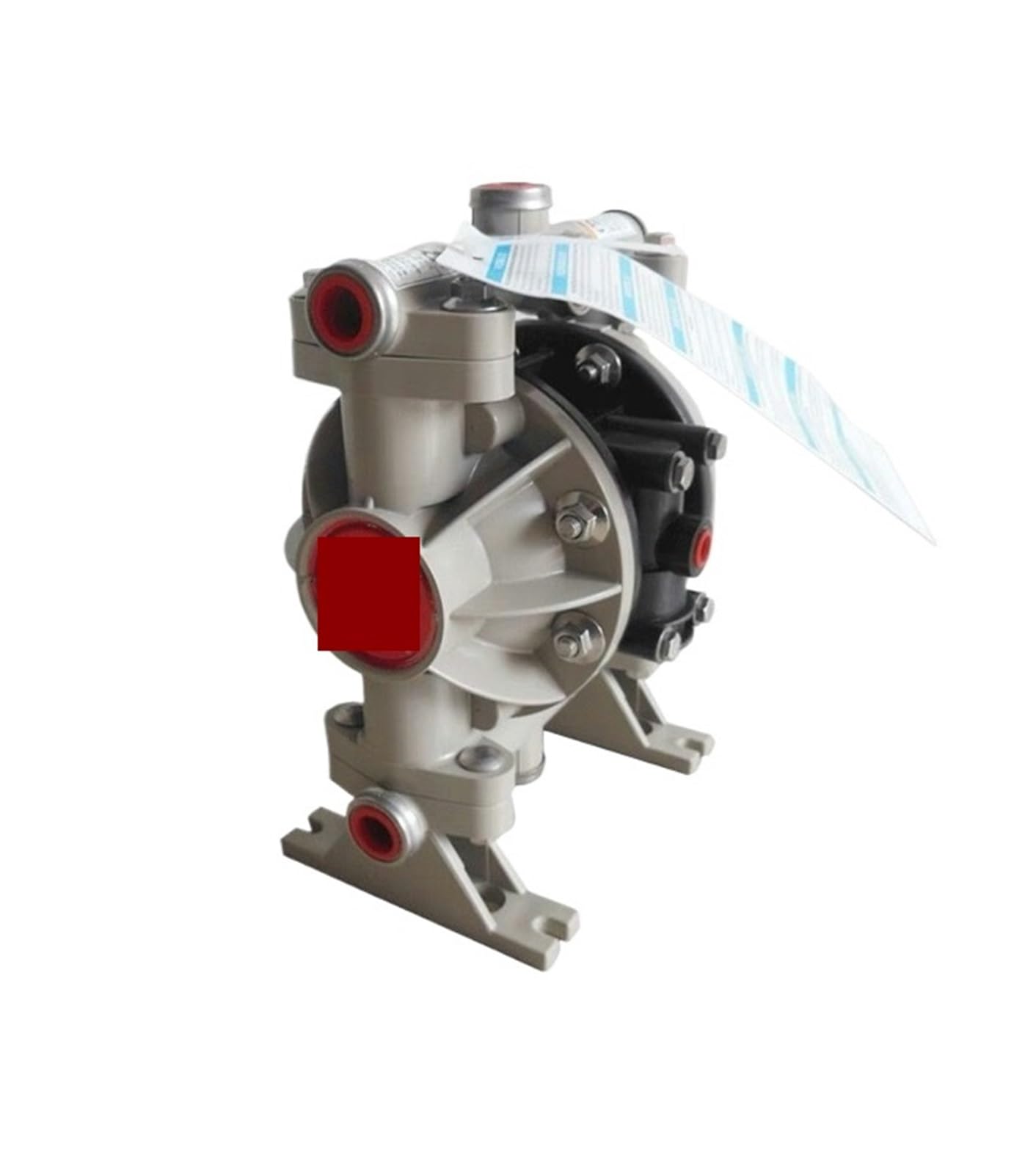 JVDDI Pneumatic Diaphragm Pump, Small Industrial, 0.5 Inches