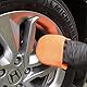 Mikrofaser Wachs Applikator, SPTA 10Pcs 125*120mm Ultra Weiche Mikrofaser Wachs Applikator Pads Applikator Schaumschwamm mit Fingertasche Wachs Applikator Detailing Pads für Autos Wachs und Reinigung