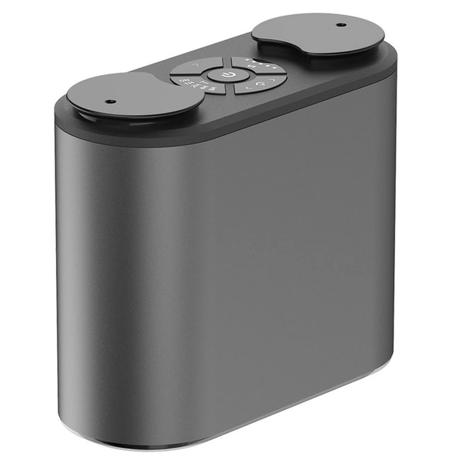 Humidifier For Bedroom Waterless Diffuser Aroma USB Aluminum Scent Nebulizer Diffuser Aromatherapy essential oils diffuser Without Water For Home Hotel Humidifiers (Size : Dark Grey)